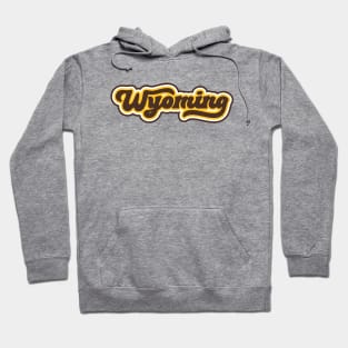 Retro Wyoming Script Hoodie